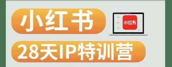 28天小红书博主IP特训营（第3期）实战经验，快速涨粉，迅速变现-清高网赚