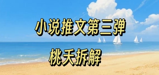 小说推文项目操作全流程第三弹，0粉就能做，门槛低非常适合新手-优优云网创